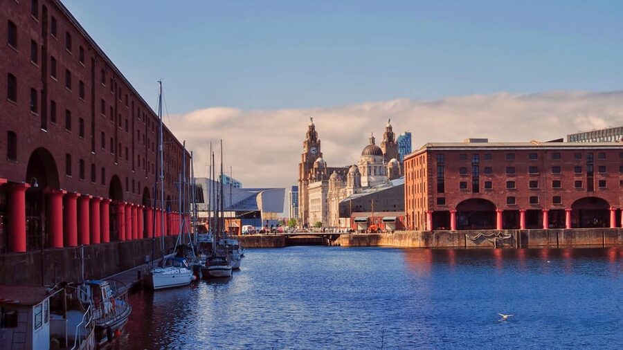 Liverpool: A Walk Through Time: Full History Walking Tour - The Royal Liver Building and waterfront