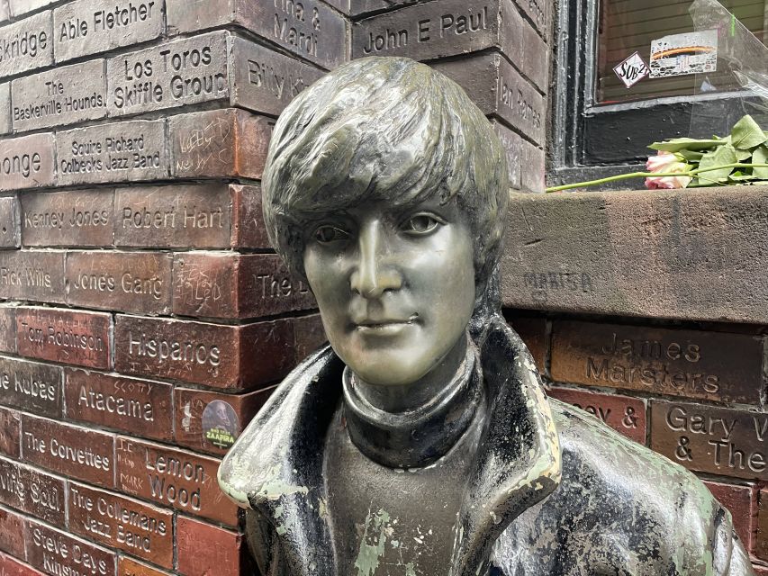Liverpool: Beatles Highlights Walking Tour - Eleanor Rigby and John Lennon in the city streets