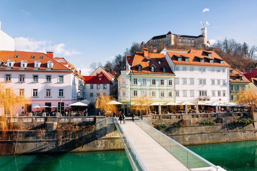 Ljubljana: 2h walking tour with local guide - Town Square and Ljubljana Town Hall