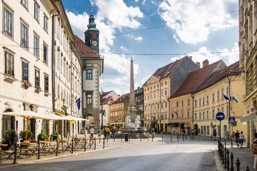 Ljubljana: 2h walking tour with local guide - Ljubljana Cathedral and the Central Market