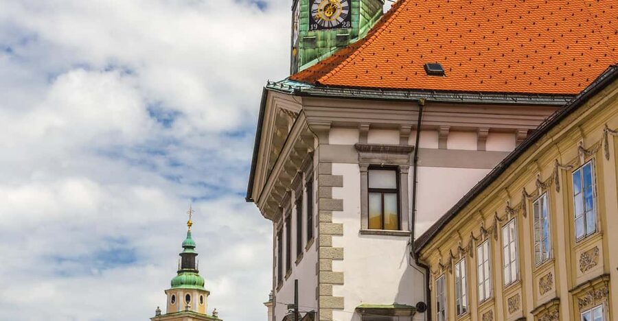 Ljubljana: 2h walking tour with local guide - Križanke, New Square, and the Shoemakers’ Bridge