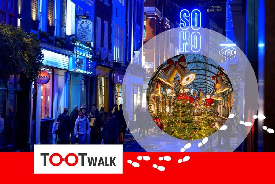 London: Tootbus Christmas Lights Tour incl walking tours - Grosvenor Square and the ride back