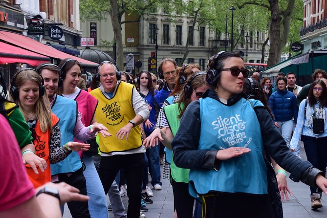 London West End Musical Silent Disco Walking Tour Top 1% Rated - Piccadilly Circus and big showbiz numbers