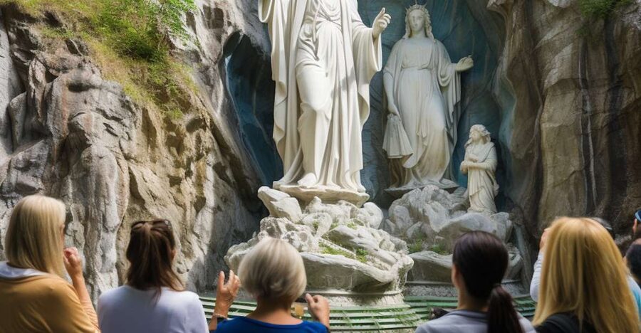 Lourdes: Sanctuary Guided Walking Tour - Following Saint Bernadette through the sanctuary