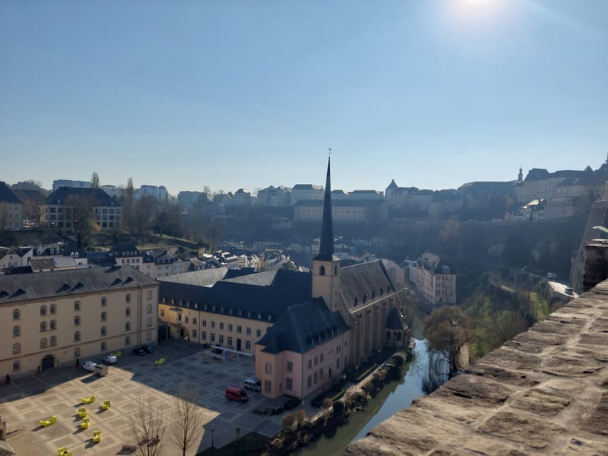 Luxembourg City: Guided Walking Tour with Cultural Insights - The panoramic elevator and Pfaffenthal views
