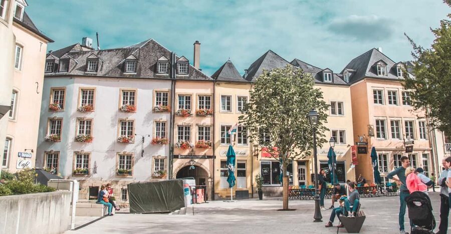 Luxembourg City: Walking Tour with Optional Wine Tastings - Place Guillaume II and Clairefontaine Square