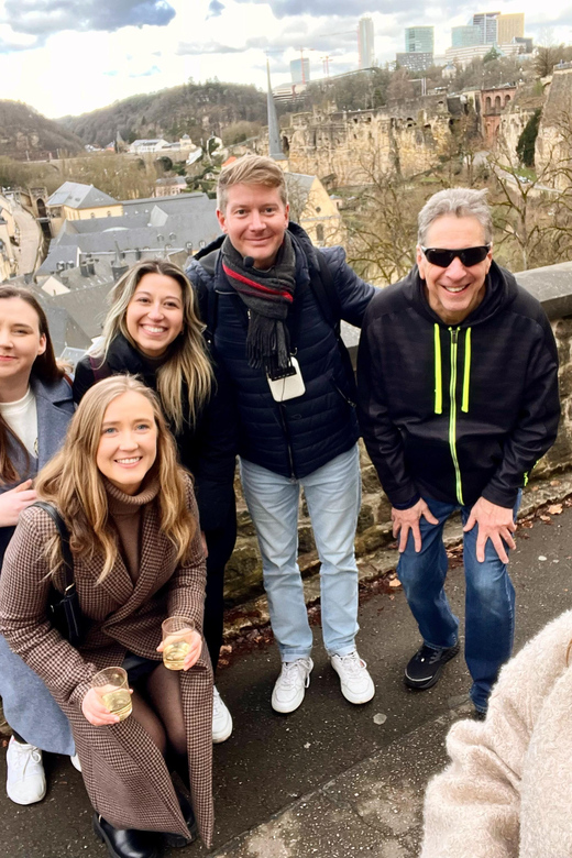 Luxembourg City: Walking Tour with Optional Wine Tastings - The Grand Ducal Palace and the Fishmarket