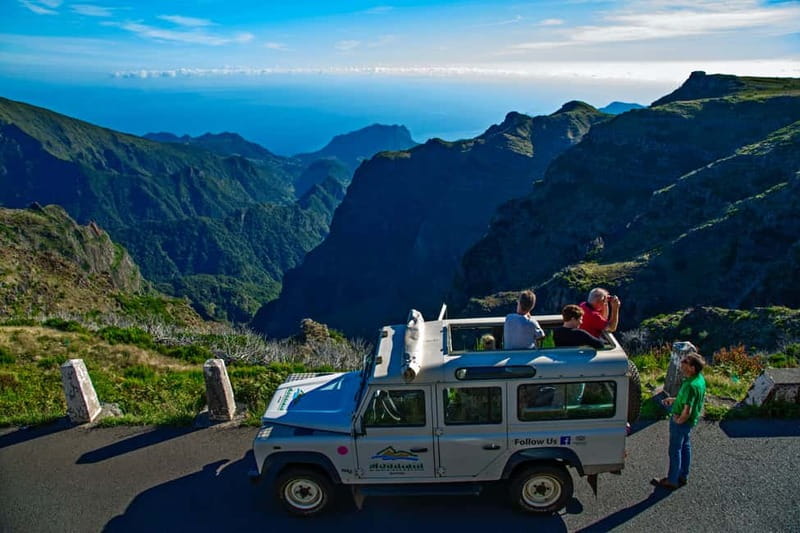 Madeira: Santana Jeep Safari and Referta Levada Walk - Ribeiro Frio and the off-road section