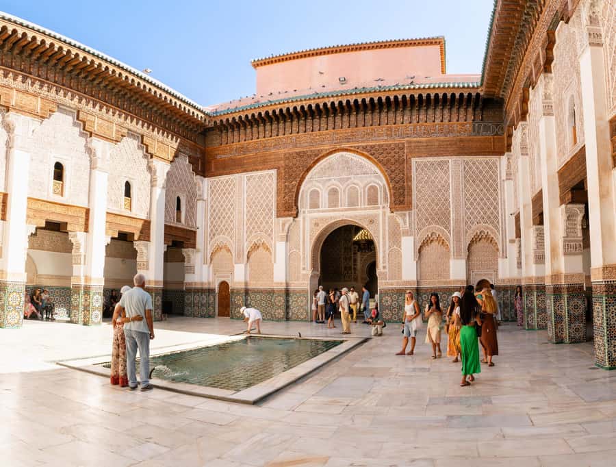 Marrakech: Monuments, Souks and Medina Guided Walking Tour - Koutoubia Mosque and the city’s central landmark