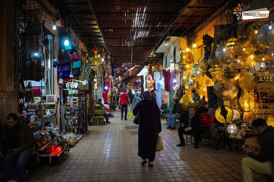 Marrakech: Souk by Night Medina Guided Walking Tour. - Medina lanes, local snacks, and sunset light