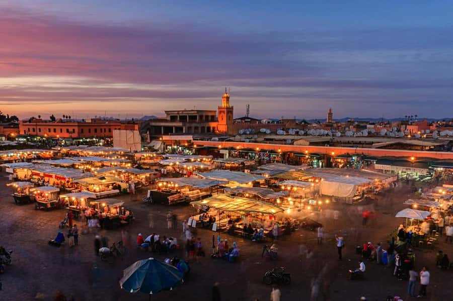 Marrakech: Souk by Night Medina Guided Walking Tour. - Jemaa el Fnaa: the evening begins in the main square