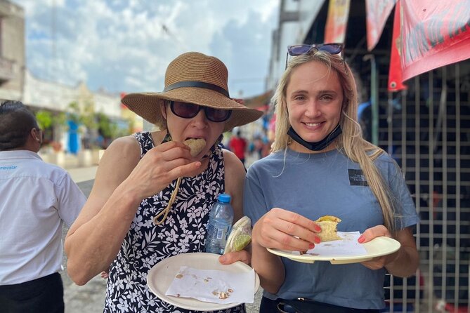Merida Walking Food Tour. Authentic & Local Cuisine - Tamales and the final popsicle