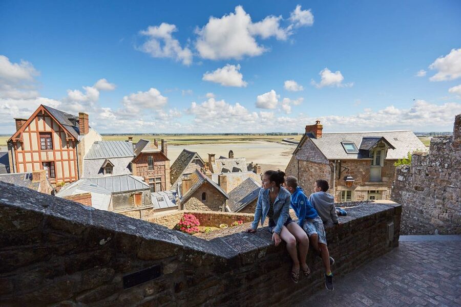 Mont Saint Michel: Walking Tour & Optional Abbey Ticket - Saint-Pierre church and the village below