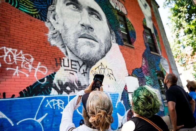 Montreal: The Original Locally Owned Street Art Walking Tour - MURAL Festival works and the changing city wall