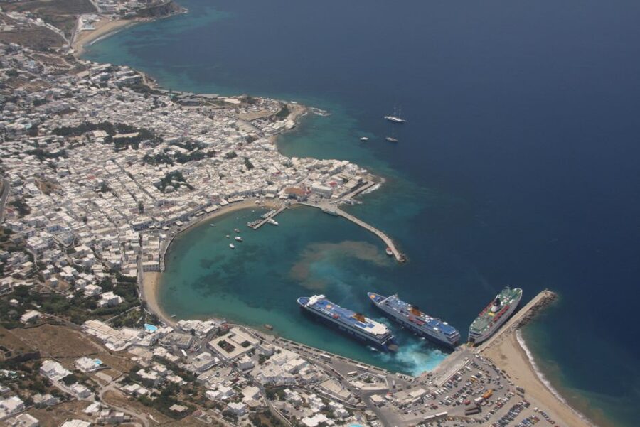 Mykonos: Half-Day City Walking Tour and Island Bus Tour - Ornos, Agios Giannis, and Kalafatis beaches