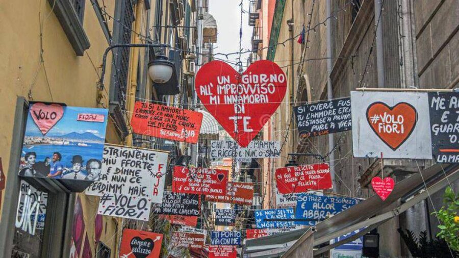 Naples: Spanish Quarters Walking Tour - Murals, votive shrines, and local devotion
