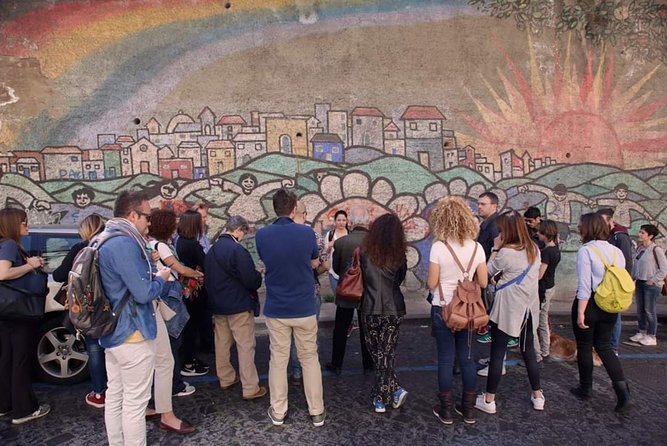 Naples Spanish Quarters Walking Tour Street Art, Folklore & Sweet - Street art with stories behind it