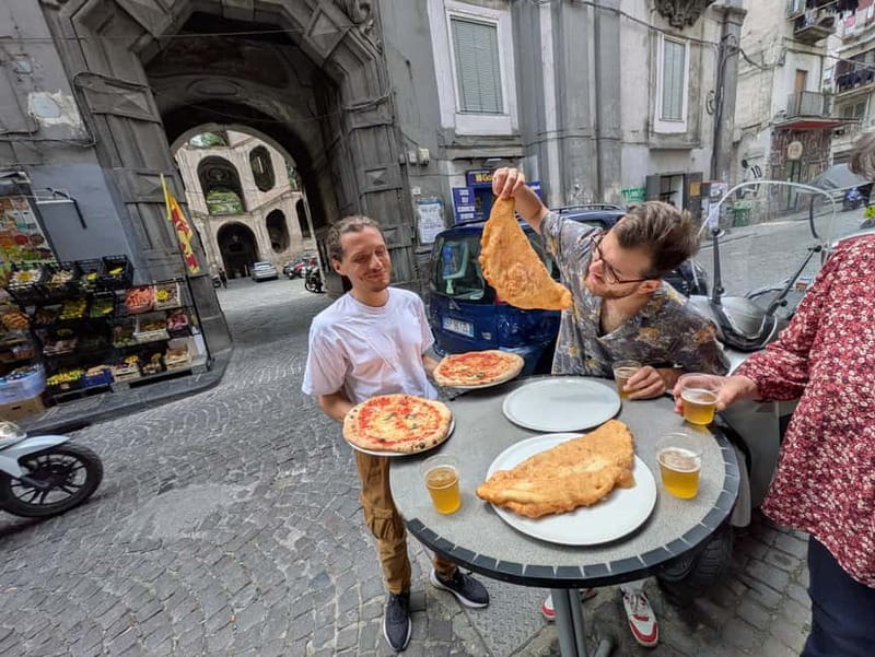 Naples: Street Art, Wine and Food Tasting Walking Tour - The morning market at Dei Vergini