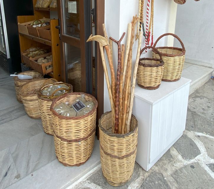 Naxos: Food Walking Tour & Cooking Class with Meal & Drinks - What the $135 price includes