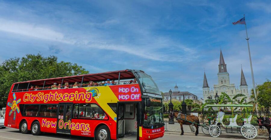 New Orleans: 2 or 3 Day Hop-On Hop-Off Bus with Walking Tour - The National WWII Museum and Magazine Street
