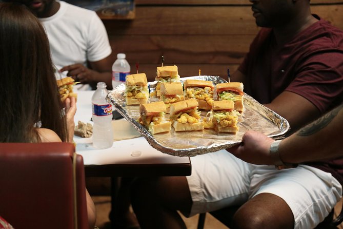 New Orleans Food and History Walking Tour - Fried catfish and the New Orleans po-boy