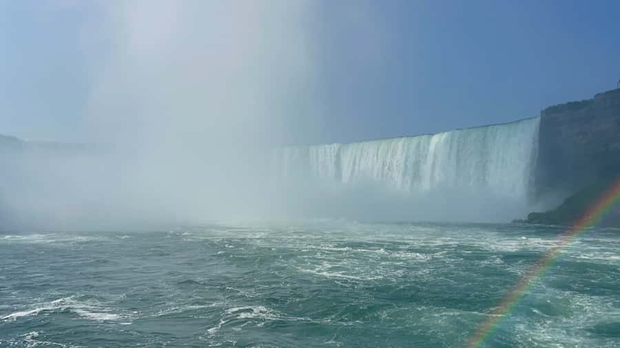 Niagara Falls, NY: Maid of the Mist Boat and Walking Tour - The Maid of the Mist gives Niagara its full force