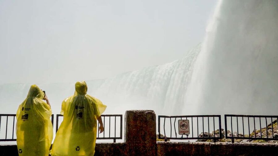 Niagara Falls: Walking Tour, Journey Behind Falls, & Cruise - Starting at Skylon Tower, 520 feet above the gorge