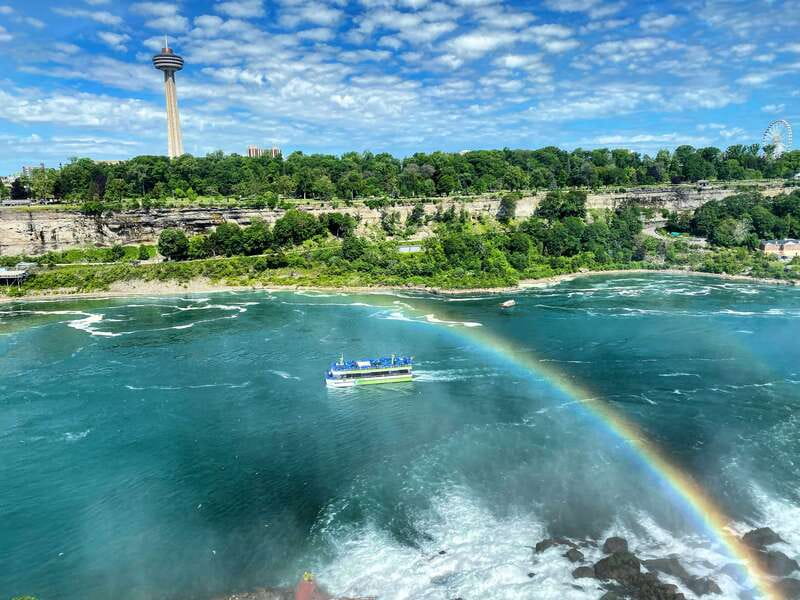 Niagara USA: Daredevil Walking Tour & Maid of Mist Boat Ride - Heading into the gorge for the Maid of the Mist