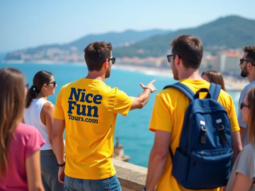 Nice Old Town and Castle Hill: Guided Cultural Walking Tour - From Place Massena to the Old Town