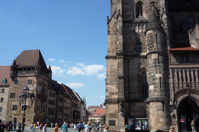 Nuremberg Old Town and Nazi Party Rally Grounds Walking Tour in English - Market Square, churches, and the Beautiful Fountain