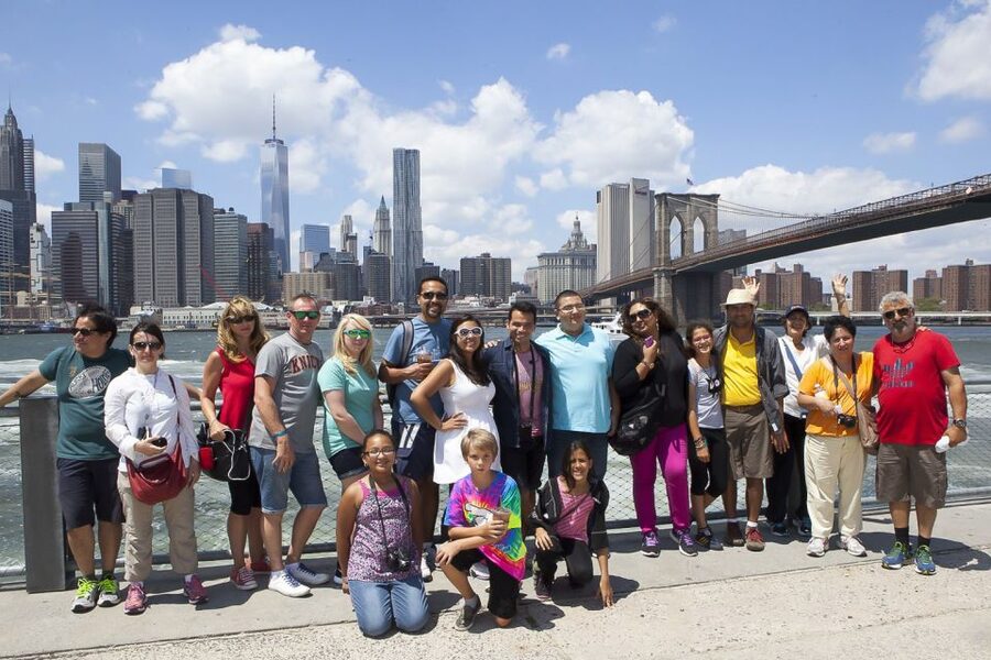 NYC: Brooklyn Bridge and Dumbo District Walking Tour - Arriving in DUMBO beneath the bridge