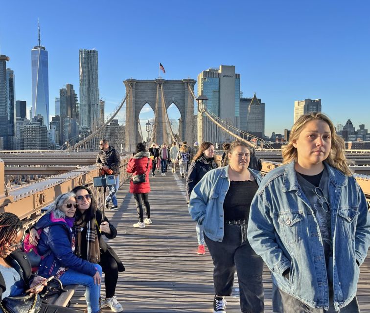 NYC: Brooklyn Bridge and Dumbo Guided Walking Tour - What the bridge walk feels like in practice