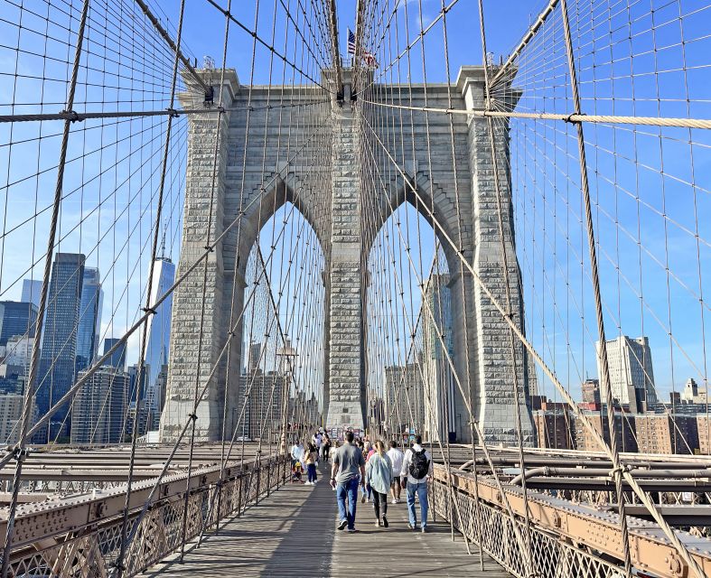 NYC: Brooklyn Bridge and Dumbo Guided Walking Tour - Arriving in Dumbo after the bridge