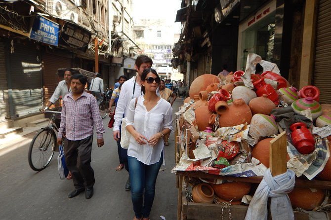Old Delhi Food, Heritage&Cultural Walk with Rickshaw ride to Masterji Kee Haveli - The rickshaw ride saves your feet