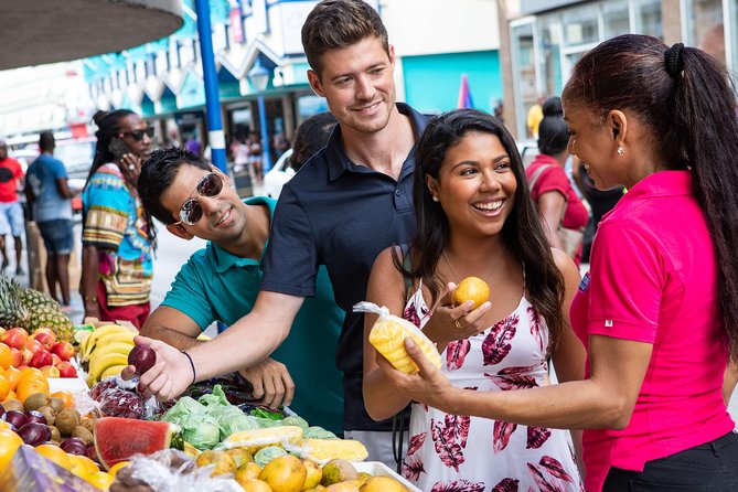 Original Bajan Walking Food Tour - Fresh fruit and the first taste of Bajan food
