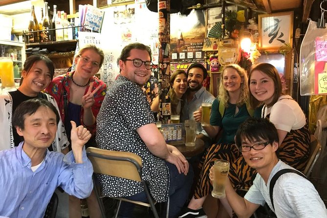 Osaka Bar Hopping Night Walking Tour in Namba (3 bars, 6 tastes) - Hozenji Yokocho and the final drink