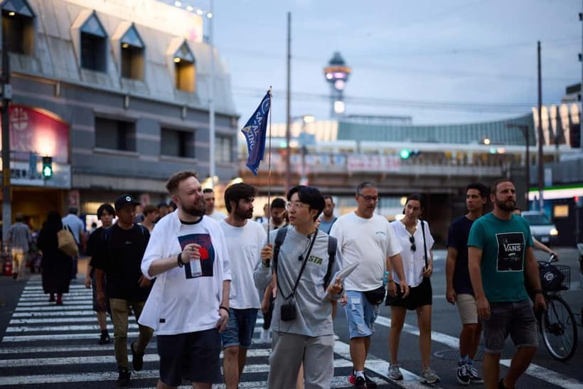 Osaka: Dark Side of Osaka Night Walking Tour - Shinsekai and the story behind New World