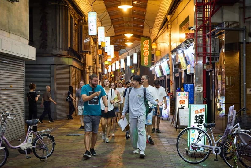 Osaka: Dark Side of Osaka Night Walking Tour - How much value do you get for $25?