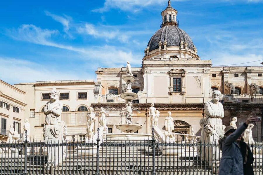 Palermo: Street Food and History Walking Tour - Teatro Massimo and Palermo’s puppet tradition