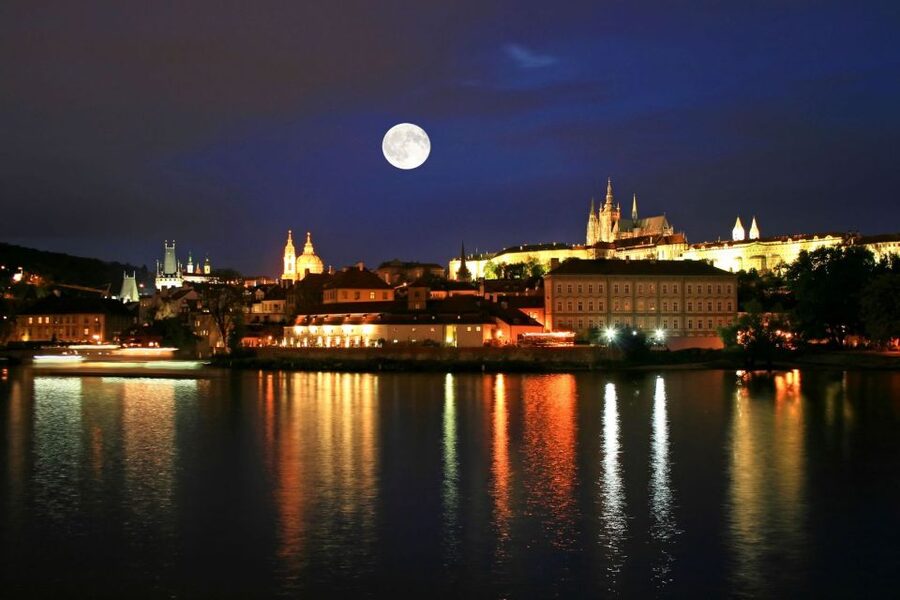 Panoramic Views of Prague Evening Walking Tour - The Old Bridge Tower adds the best height