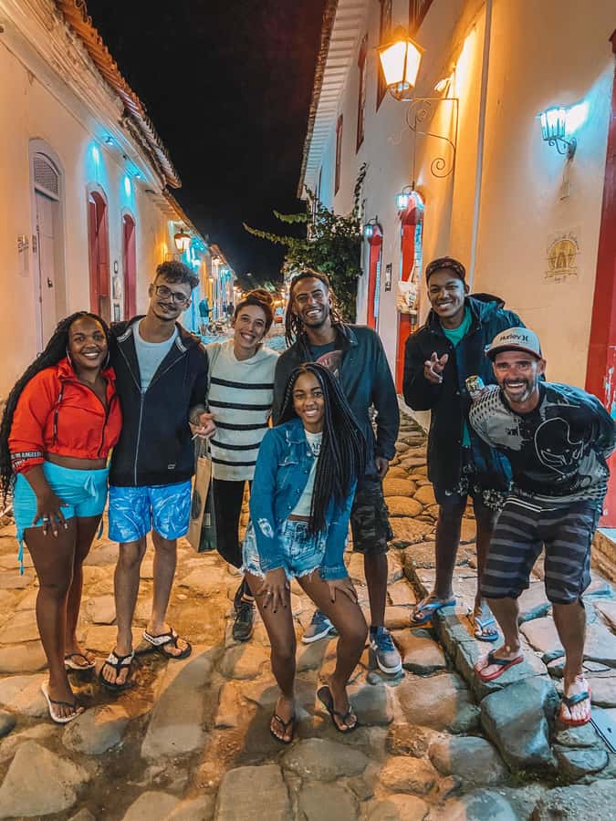 Paraty: Historic Centre Walking Tour & Cachaça Tasting - Ending at a local bar with Gabriela