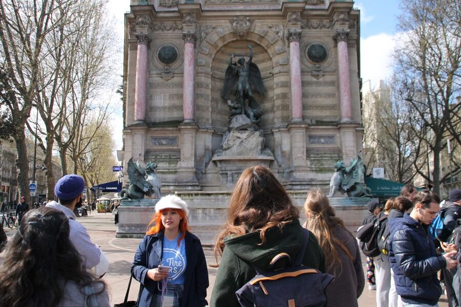 Paris: Emily inspired walking tour - The Louvre and the first Emily in Paris connections