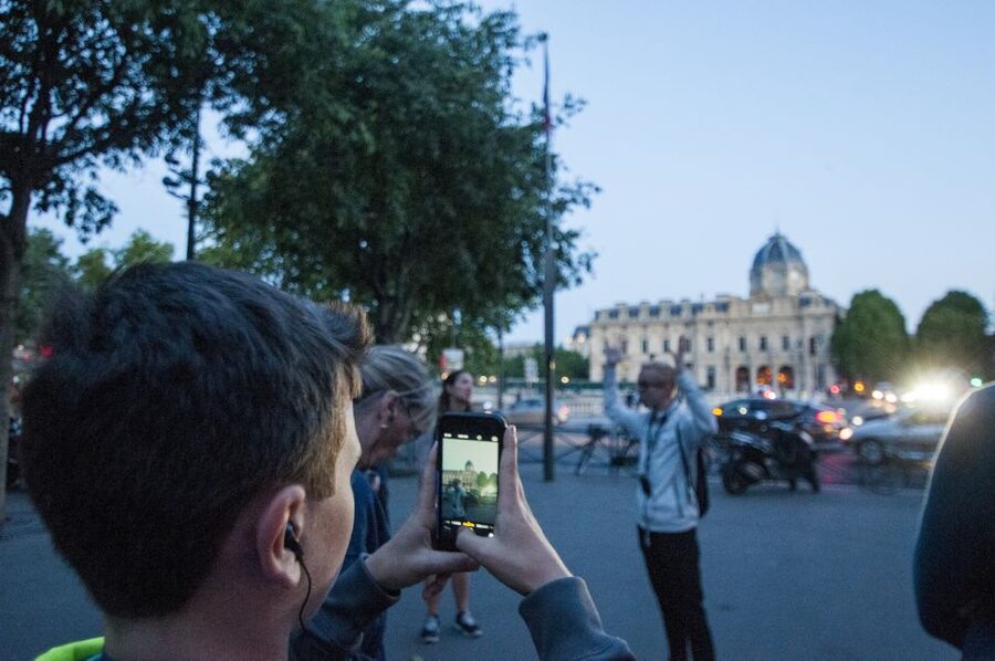 Paris: Ghosts, Legends & Mysteries Evening Walking Tour - Passing the Louvre without entering