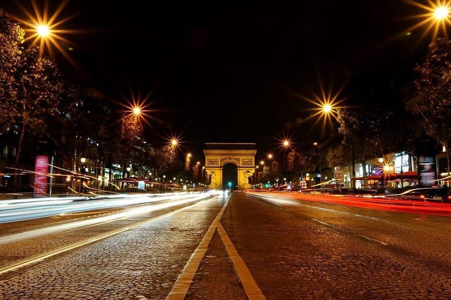 Paris: Illuminated Walking Tour - Grand Palais and Petit Palais bring in the Beaux-Arts detail