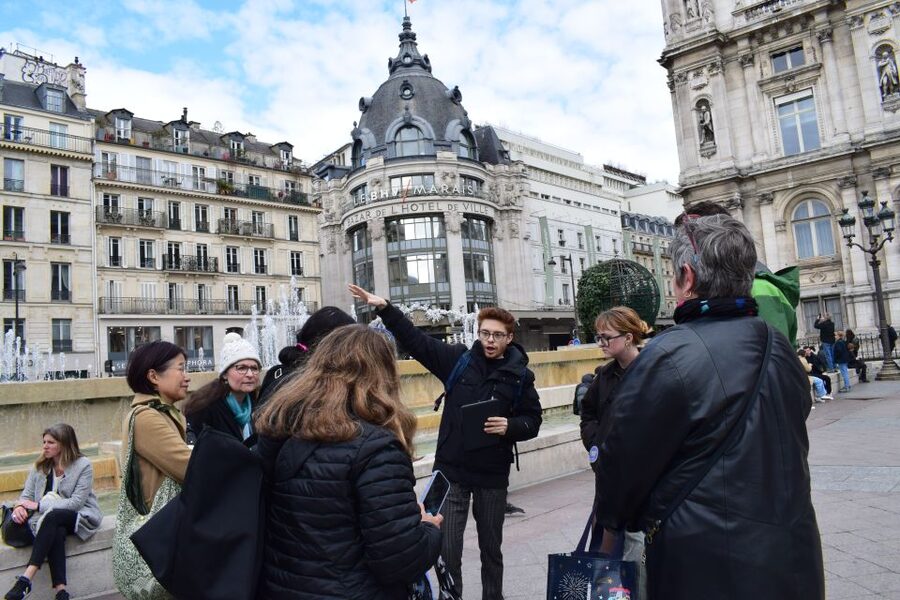 Paris: Le Marais & Montmartre Jewish History Walking Tour - Sacré-Cœur and the view across Paris