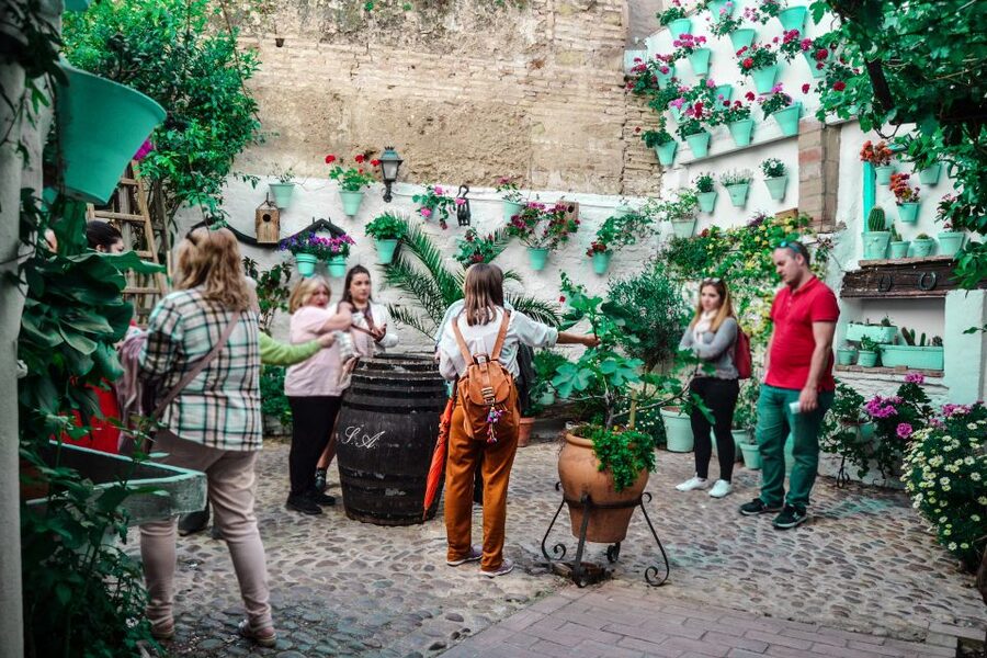 Patios of Cordoba Walking Tour - Walking Through San Basilio