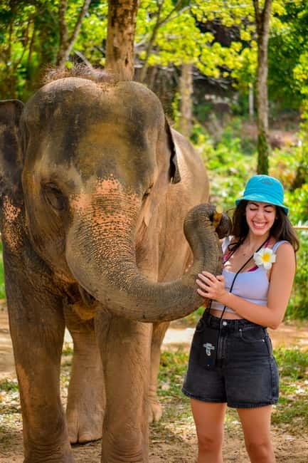 Phuket:Beach walk with elephants, rain & care. 2.5 hours - How ethical is this elephant encounter?
