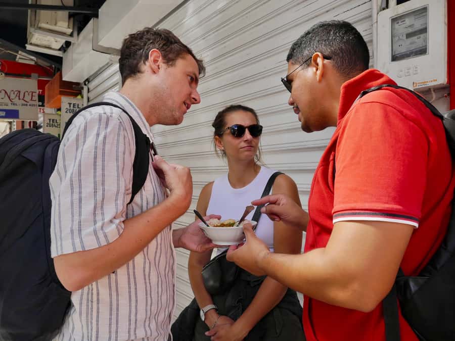 Port Louis: Street Eats and City Highlights Walking Tour - The main street-food stretch