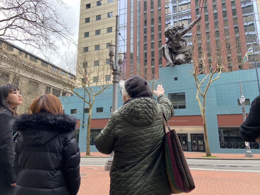 Portland, Oregon: Soul of the City Walking Tour - Museum plazas connect art, civic life, and protest