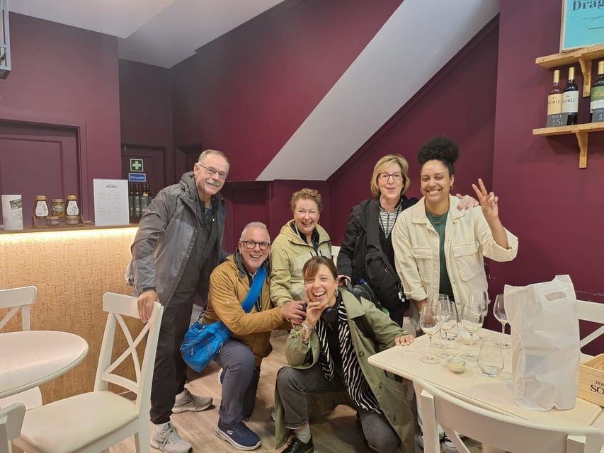 Porto: Port and Douro Wine Walking Tour with 9 Tastings - Solar dos Dragos: Port, Douro wine, and food pairings